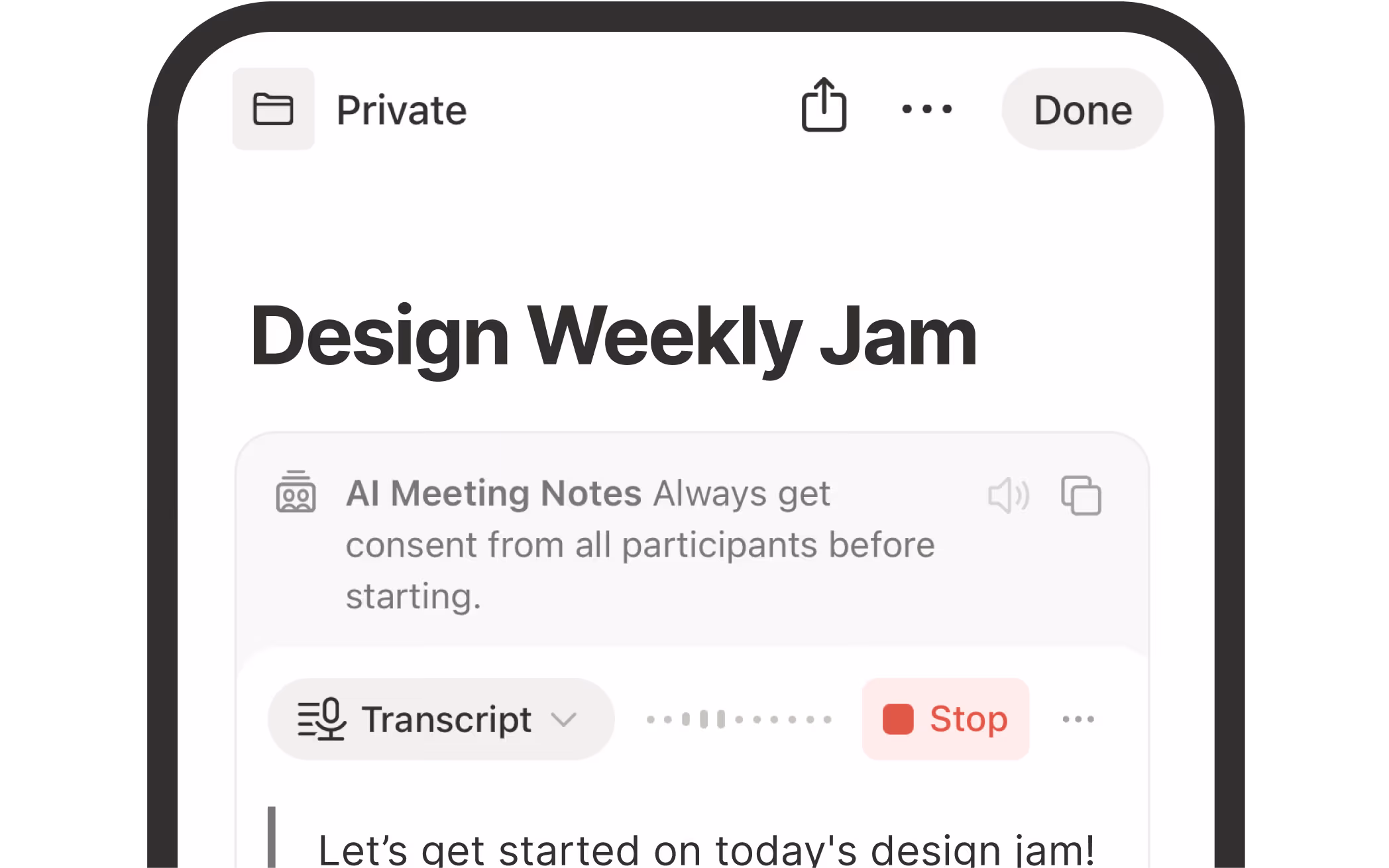 Notion's AI meeting notes does the notetaking for you